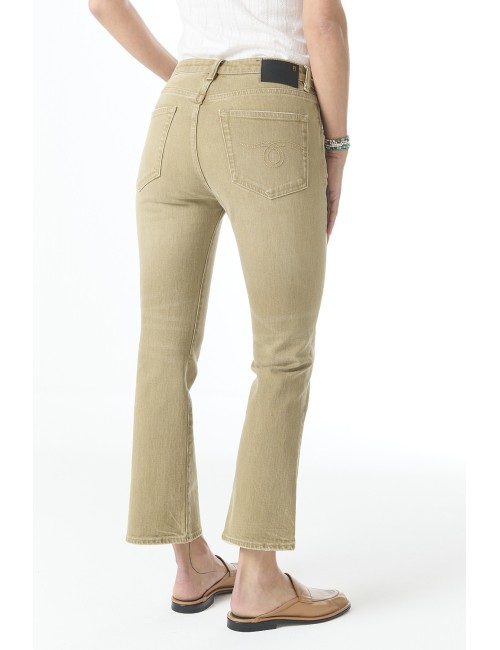 Jeans KICK FIT - Olive Green