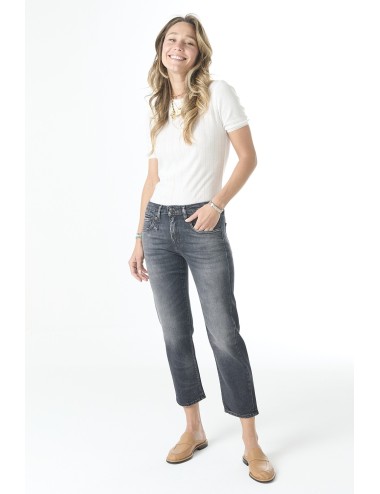 Jeans BOY STRAIGHT - Essex Black Stretch