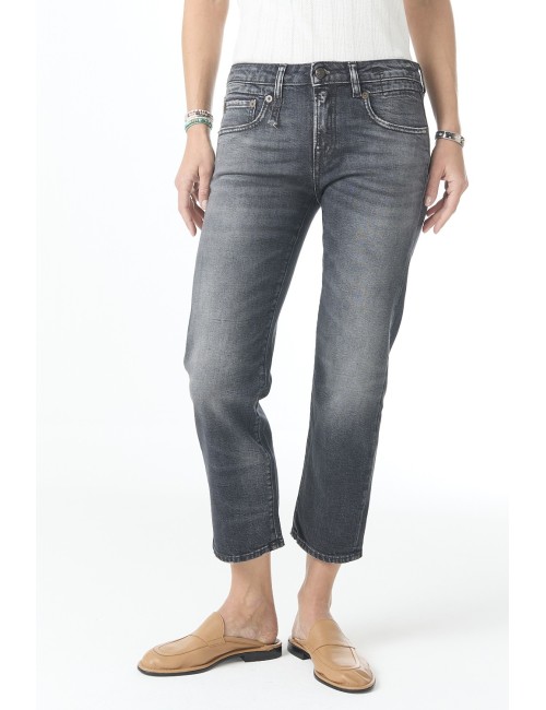 Jeans BOY STRAIGHT - Essex Black Stretch