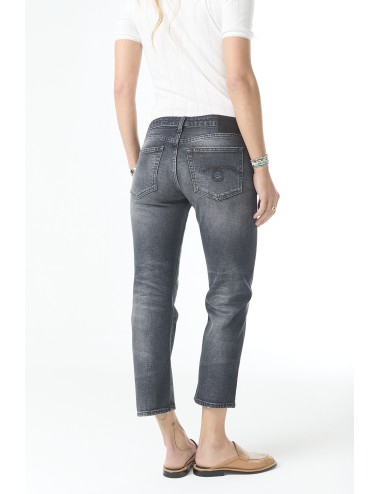 Jeans BOY STRAIGHT - Essex Black Stretch