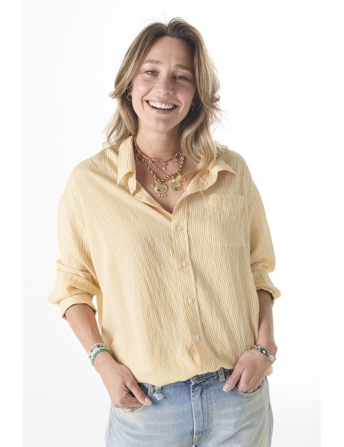 Chemise DROP NECK - Yellow