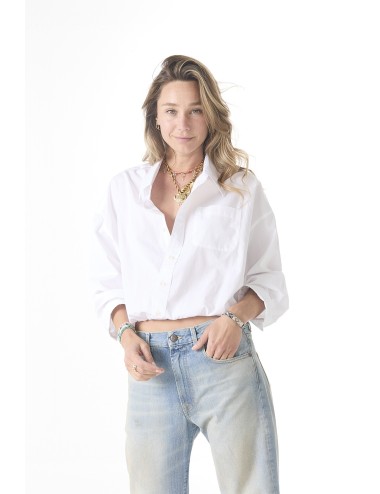 Chemise Crossover BUBBLE - White