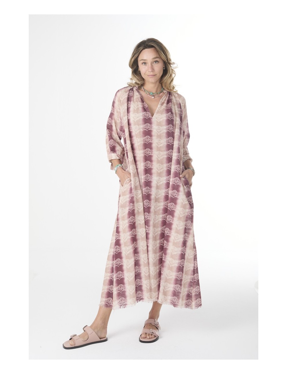 Robe SOPHIA - Shell Plum