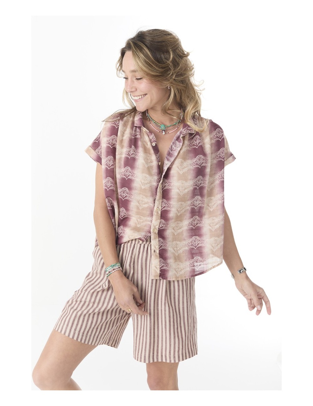 Chemise DAYTON - Shell Plum