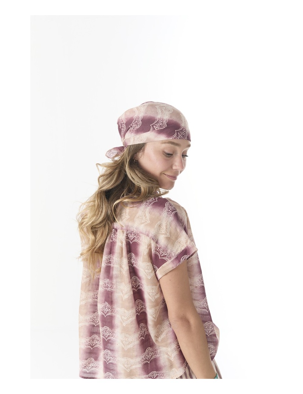 Bandana AUDREY - Shell Plum