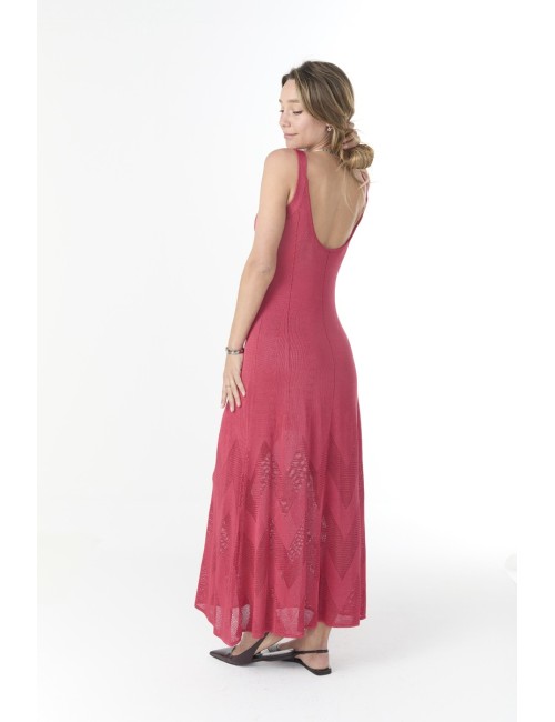 Robe EMERAUDE - Framboise