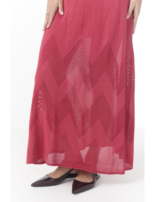 Robe EMERAUDE - Framboise