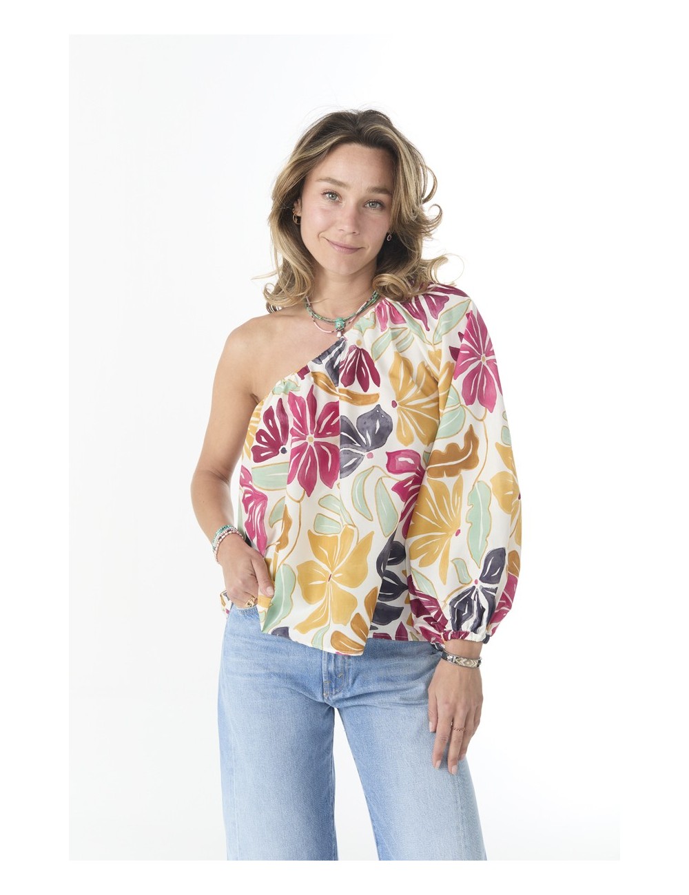 Blouse GLISA - Multico / Fleurs