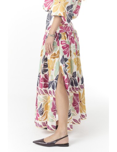 Jupe ELYSEE - Multico / Fleurs