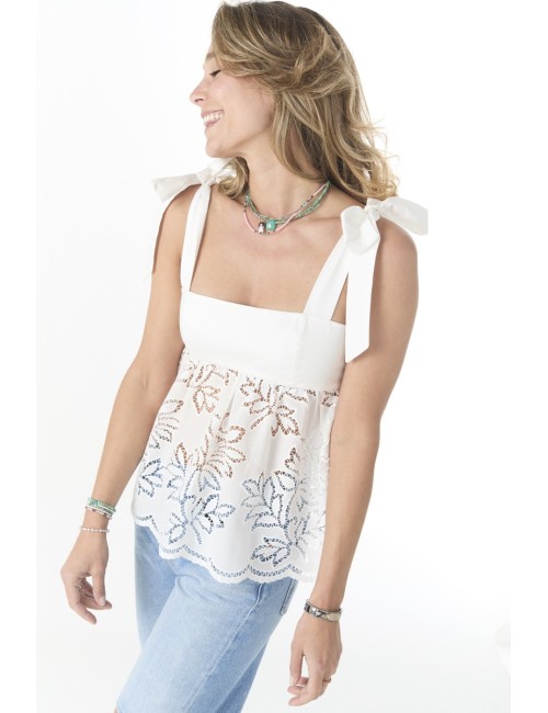 Top GIOVI - Blanc