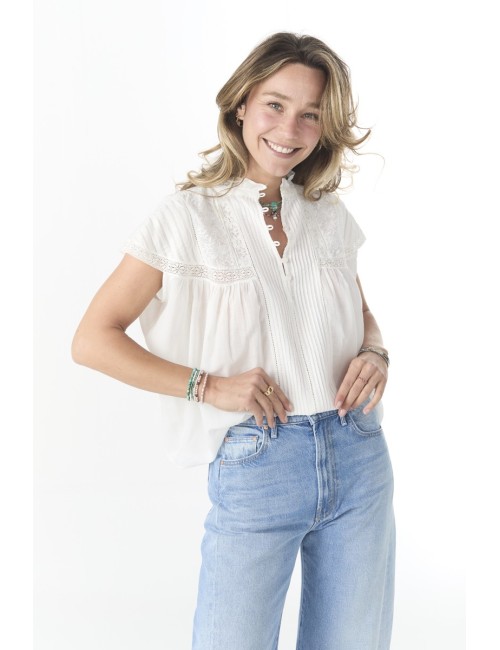 Blouse GANU - Blanc