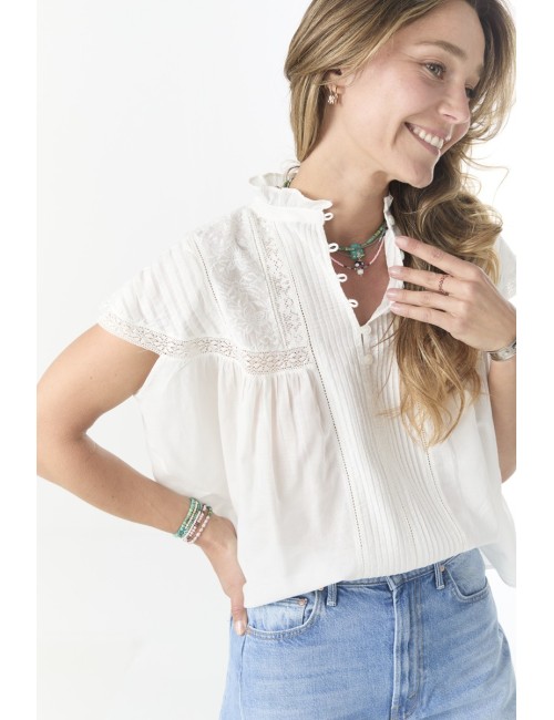 Blouse GANU - Blanc