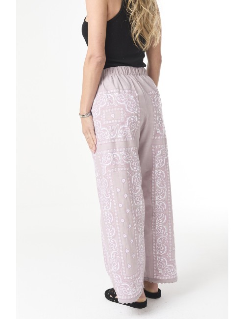 Pantalon BANDANA - Safari Lavender