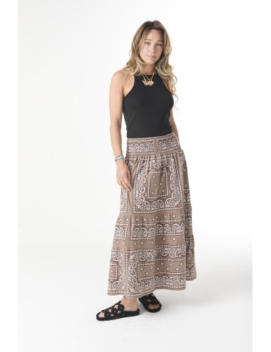 Jupe BANDANA - Safari Brown