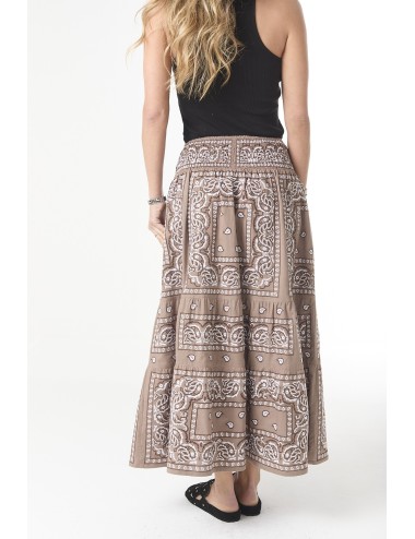 Jupe BANDANA - Safari Brown