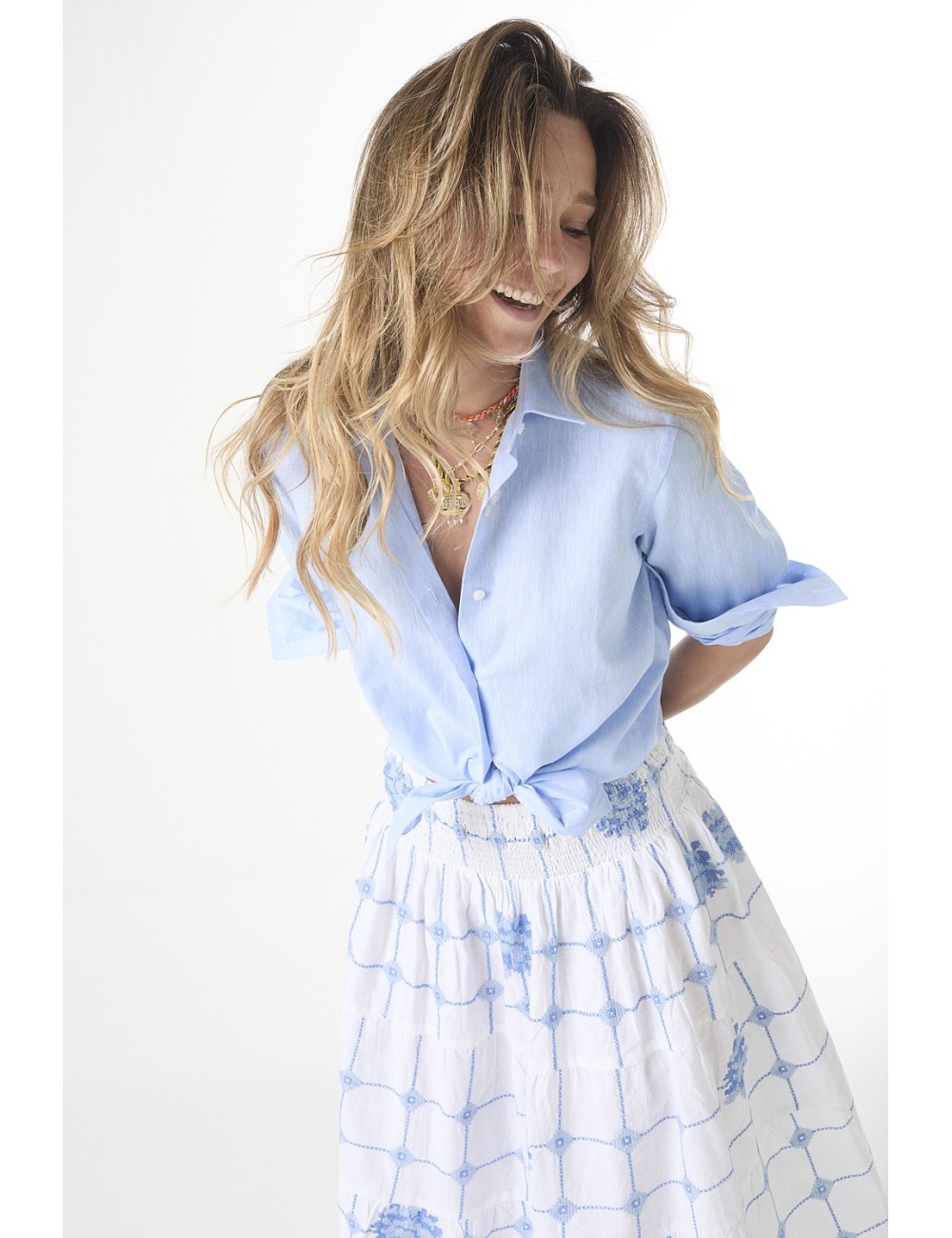 Chemise PLAIN - Blue