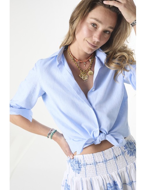Chemise PLAIN - Blue