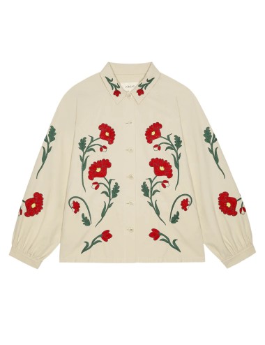 Veste Brodée WESTERN COMMODORE - Cream