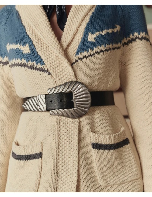 Cardigan WESTERN RIDING - Robin Blue