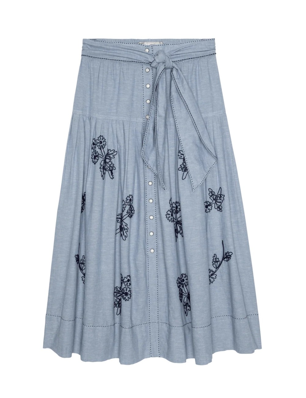 Jupe CHAMBRAY HIGHLAND - Chambray