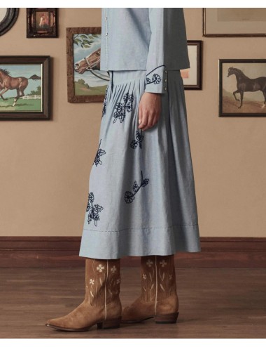 Jupe CHAMBRAY HIGHLAND - Chambray