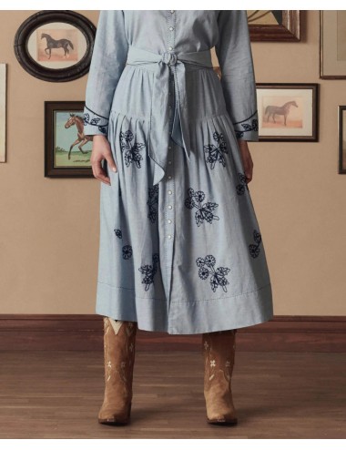 Jupe CHAMBRAY HIGHLAND - Chambray