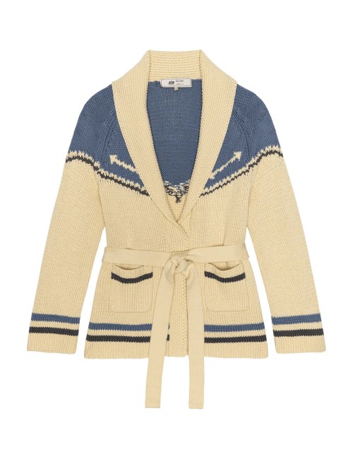 Cardigan WESTERN RIDING - Robin Blue