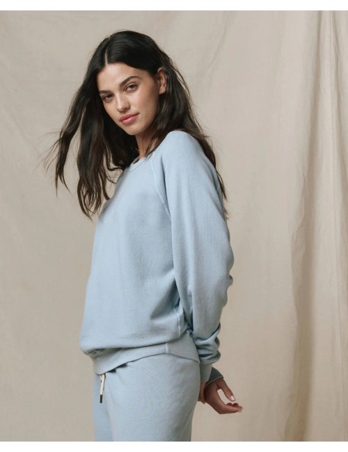 THE COLLEGE SWEATSHIRT SOLID - Whisper Blue