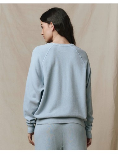 THE COLLEGE SWEATSHIRT SOLID - Whisper Blue
