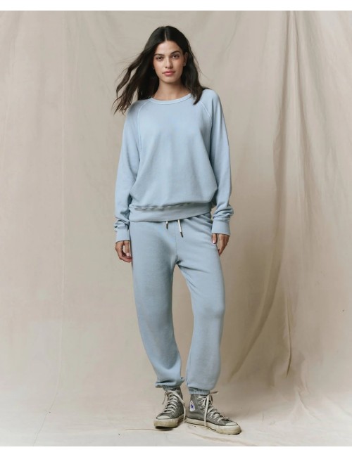 THE COLLEGE SWEATSHIRT SOLID - Whisper Blue