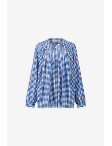 Blouse CALUMET - bleu à carreaux