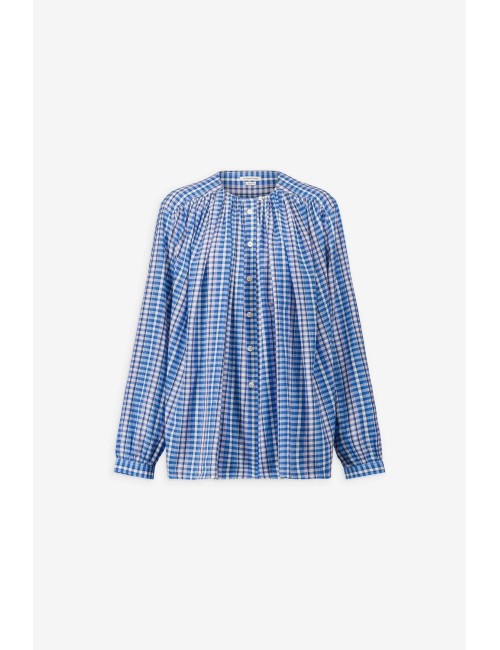 Blouse CALUMET - bleu à carreaux