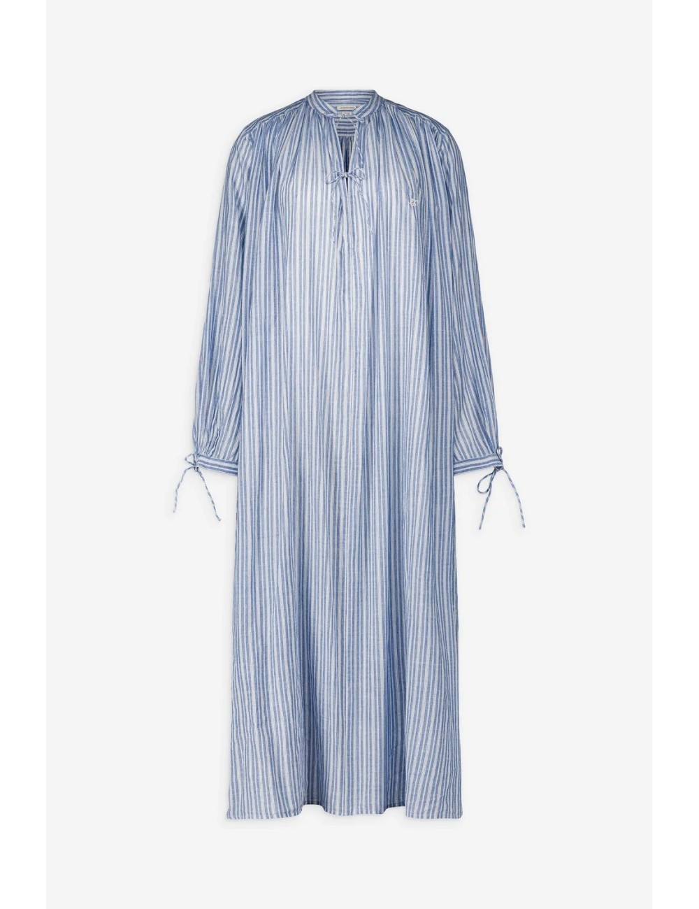 Robe JADE - À rayures bleues et blanches