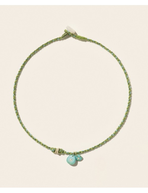 Collier HOLI - Turquoise