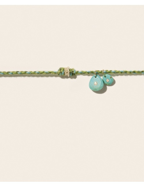 Collier HOLI - Turquoise