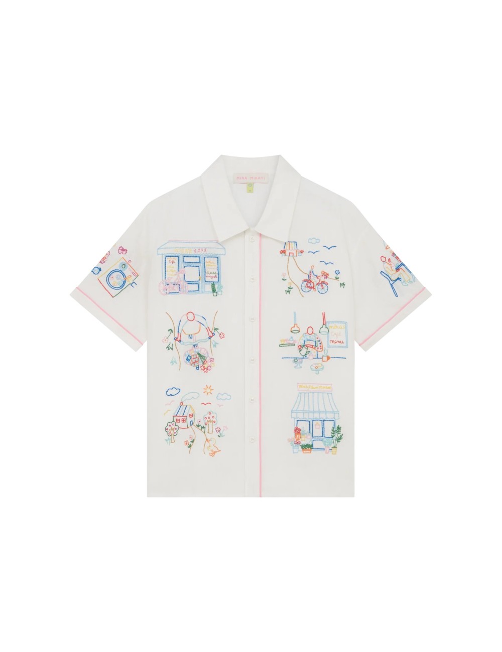 Chemise brodée - Érue