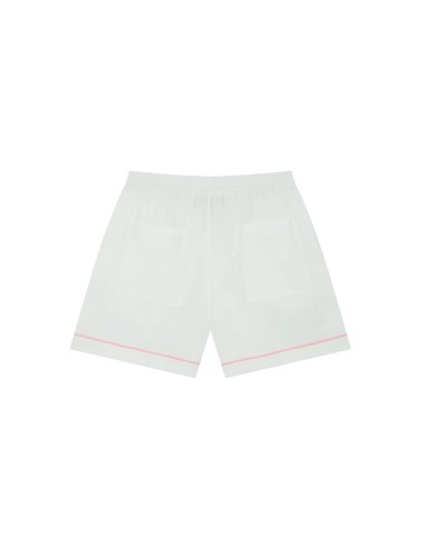 Short brodé - Écru