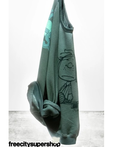 SUPERVINTAGE YUMM Sweat - Peppermint Patty Greenpowder