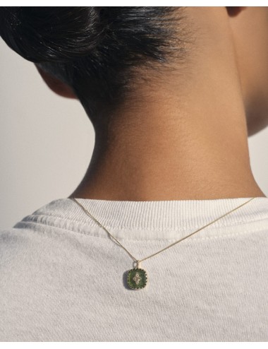 Collier PIERROT - Aventurine Quartz