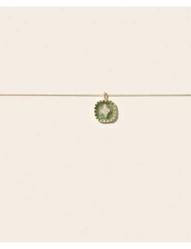Collier PIERROT - Aventurine Quartz