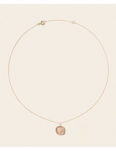 Collier Strawberry Quartz – Pascale Monvoisin | Bymahe