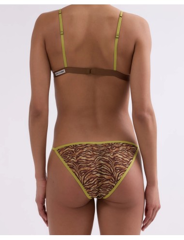 Brassière triangle UMA - Marron