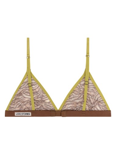 Brassière triangle UMA - Marron