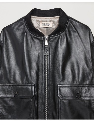 Alexandra Golovanoff - Blouson en cuir MARLON | Bymahe