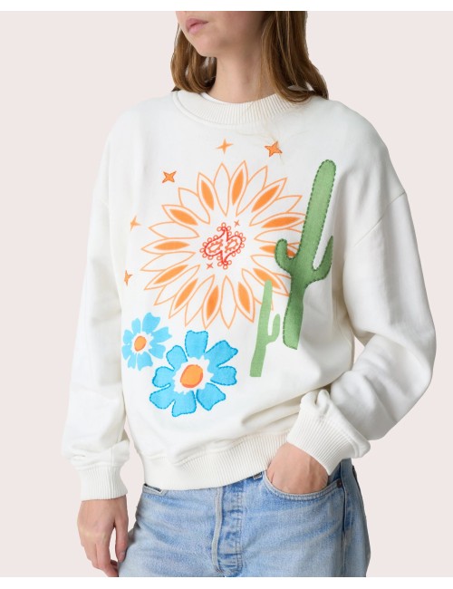 Sweatshirt ALAN - Blanc