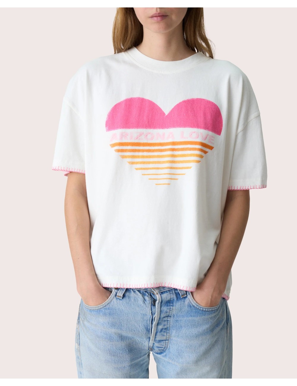 T-shirt AMÉDÉO - Rose