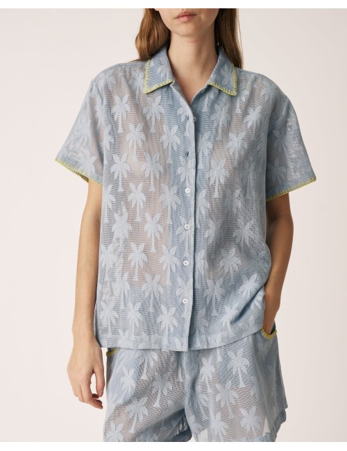 Chemise Azza - Bleu