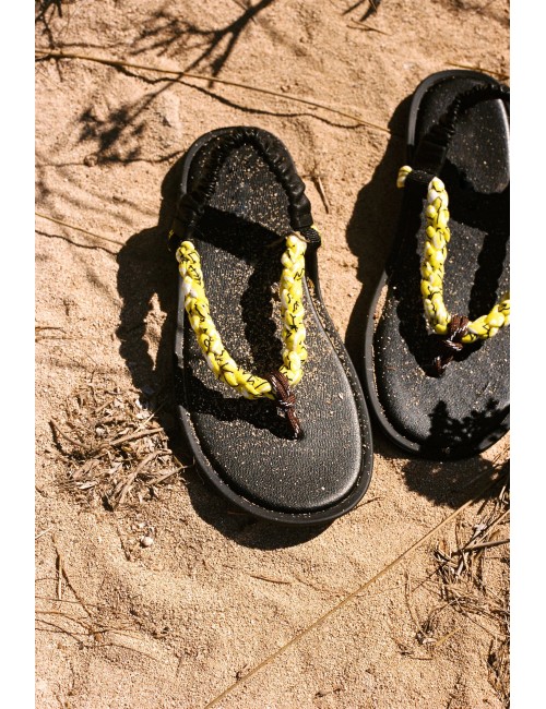 Sandales ANGELI - Jaune