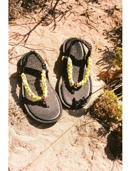 Sandales ANGELI - Jaune