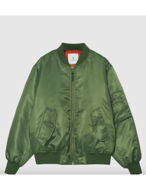 LEON BOMBER ARMY GREEN